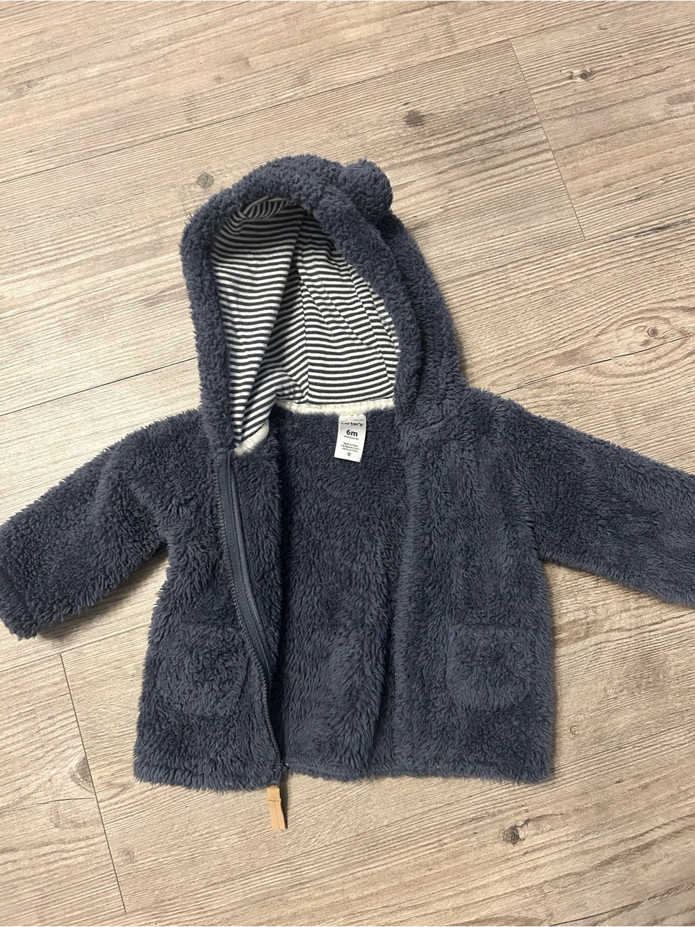 Carter’s fuzzy jacket